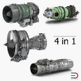 Turbofan Engines Collection 2